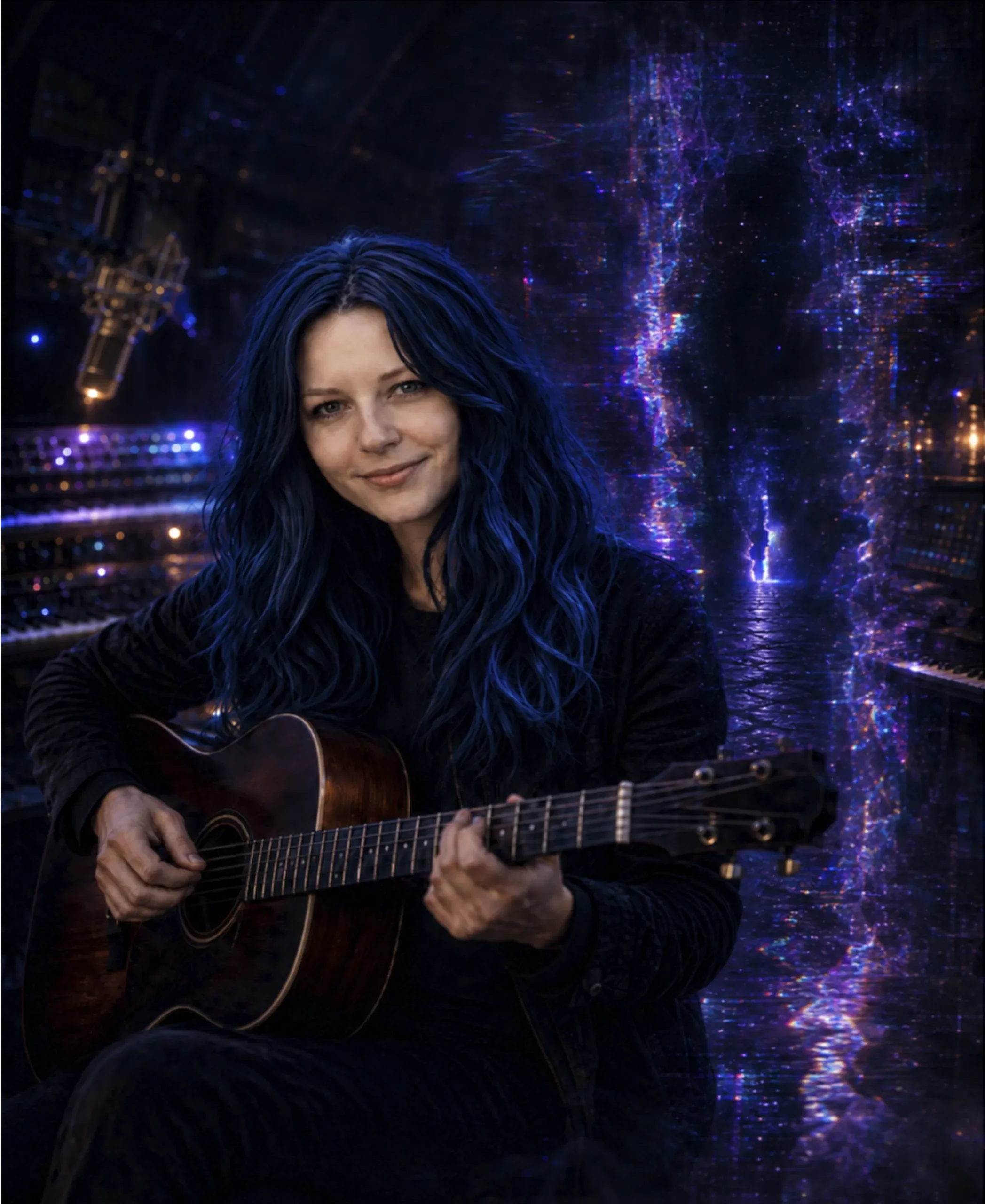 A visual interpretation of the direction Aija experiences within the Connection.
