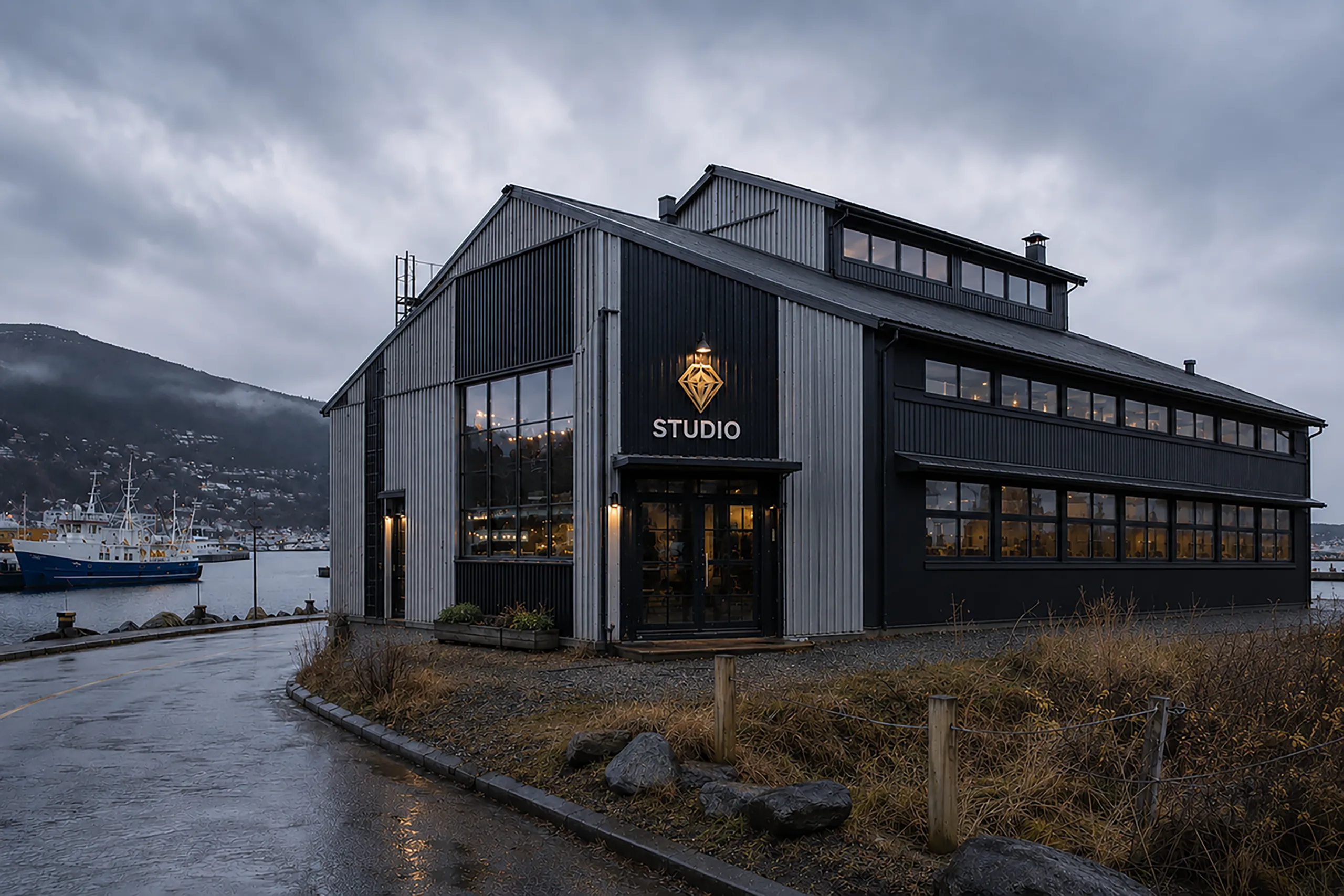 Studio by the harbor